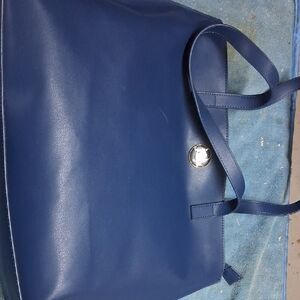 Joy Mangano Deep Blue Tote Bag